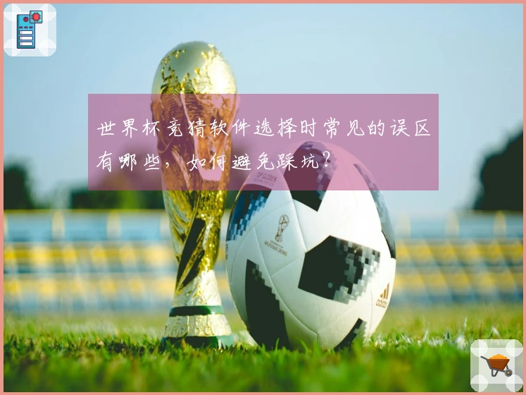 世界杯竞猜软件选择时常见的误区有哪些，如何避免踩坑？